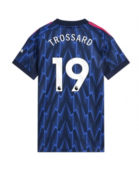 Arsenal Leandro Trossard #19 Maglia Gara Trasferta Repliche 2025-26 Donna Maniche Corte